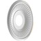 Ekena Millwork Berkshire PVC Medallion (Canopies up to 5 3/4"), 13"OD x 3 1/2"ID x 3/4"P, Metallic Mist CMP13BEEPE - alternate 4